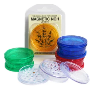 Mini Shark Teeth Grinder Megnetic No 1 Shark Teeth Mini Plastic Grinder