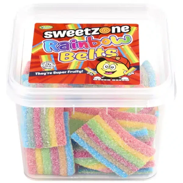 Sweetzone-Rainbow-Belts-170g-630x630 Sweetzone Fizzy Rainbow Belts 170g