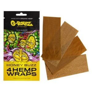 G-ROLLZ Preservative Free 4X Hemp Wrap - Honey Buzz