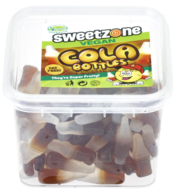 Sweetzone Cola Bottles 170g Jar Box