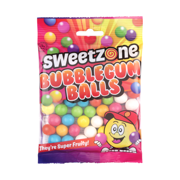 90g Bubblegum Balls PS Sweetzone Bubblegum Balls 90g