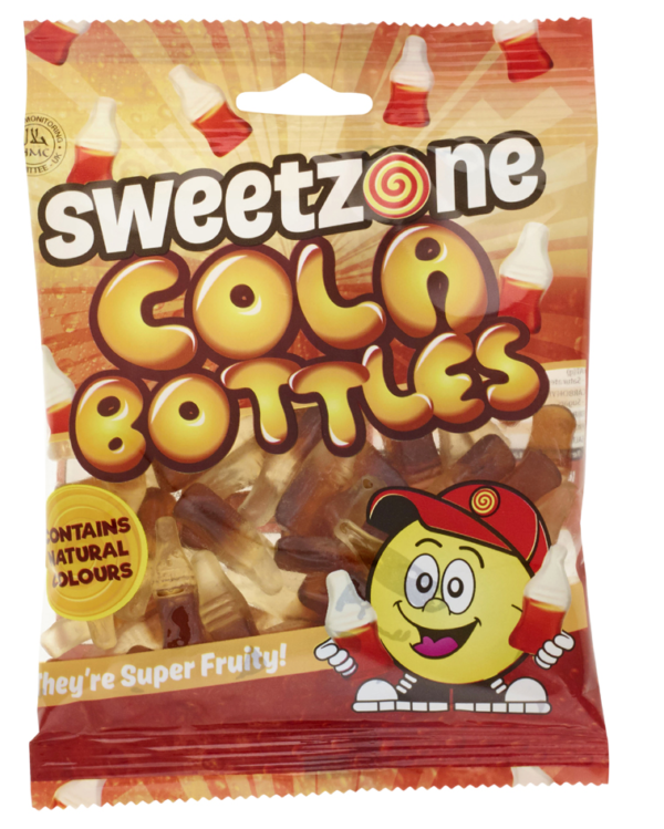 90g Cola Bottles 1000 Sweetzone Cola Bottles 90g