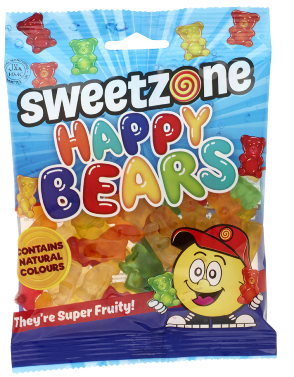 90g Happy Bears 1000 Sweetzone Happy Bears 90g