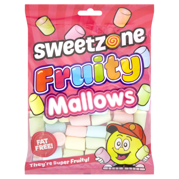 Bags - Fruity Mallows 180g Sweetzone Fruity Mallows 140g