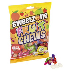 Fruit Chews 2 Sweetzone Sour Chewing Gum 200g