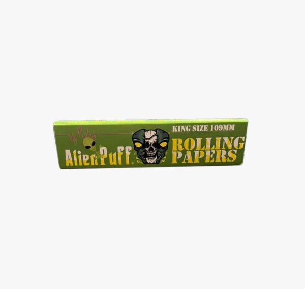 WhatsApp Image 2026-01-28 at 4.30.24 PM (2) Alien Puff Green King Size Music Pack Rolling Paper