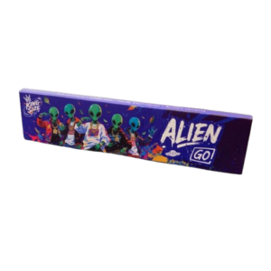 Alien Go Blue King Size Graffiti Pack Rolling Paper