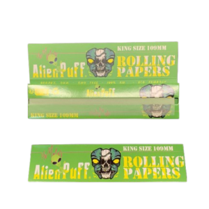 Alien Puff Green King Size Music Pack Rolling Paper