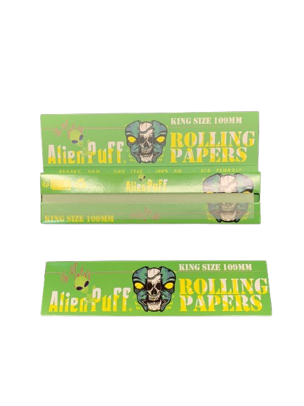 image-removebg-preview (14) Alien Puff Green King Size Music Pack Rolling Paper