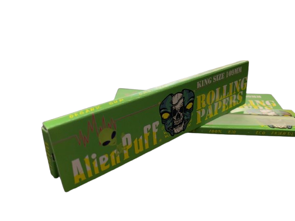 image-removebg-preview (15) Alien Puff Green King Size Music Pack Rolling Paper