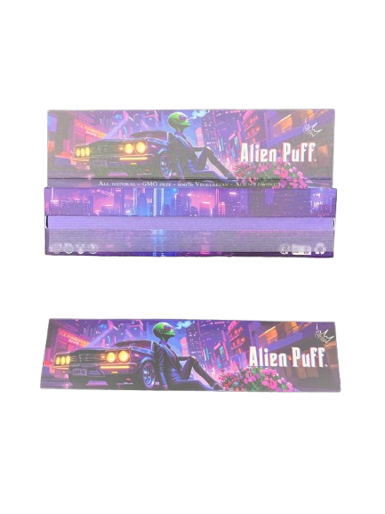 Alien Puff Purple King Size Music Pack Rolling Paper