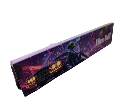 Alien Puff Purple King Size Music Pack Rolling Paper