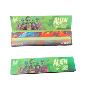Alien Go Green King Size Graffiti Pack Rolling Paper
