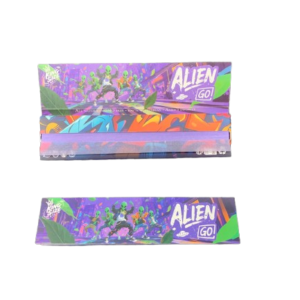 Alien Go Purple King Size Graffiti Pack Rolling Paper