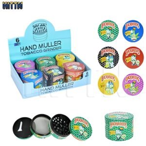 Phoenix 2.5 Inch 4 Part Metal Grinder Backwoods Printed