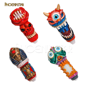 Phoenix 4.5 Inch 3D Monster Ceramic Smoking Pipe