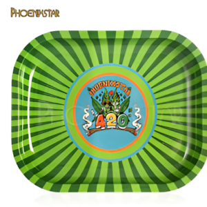 Phoenix 7 Inch Decal Printed Metal Tray