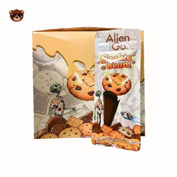 Alien Go 3x Pre Rolled Flavored Wraps - Cookie Beam