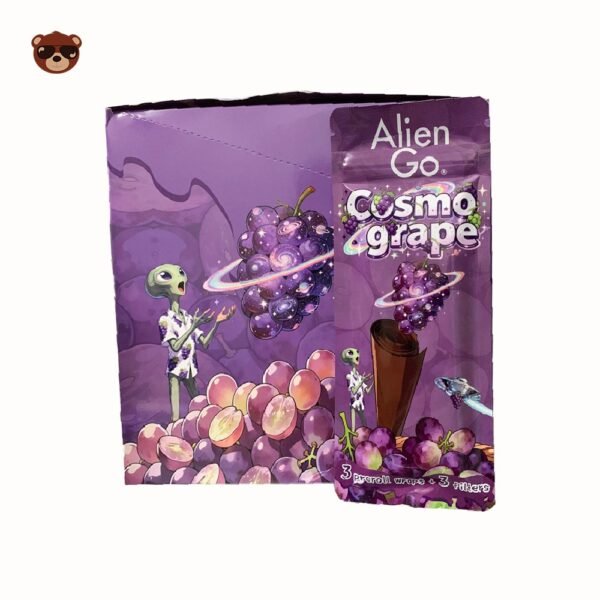 Alien Go 3x Pre Rolled Flavored Wraps - Cosmo Grape