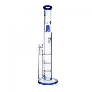 Phoenix 18 Inch Tripple Honeycomb Percolator with Splash Guard Streight Glass Bong