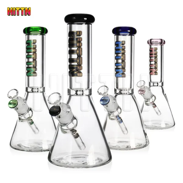 0ad45deb-549b-4c81-a4e9-ae273cec7a55 Hitten 12 Incch 9 MM Beaker Shape Glass Bong