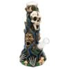 Phoenix 10" 3D Skull Monster Design 7MM Glass Bong