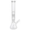 Phoenix 17 Inch Dual Mashroom Percolator Beaker Glass Bong