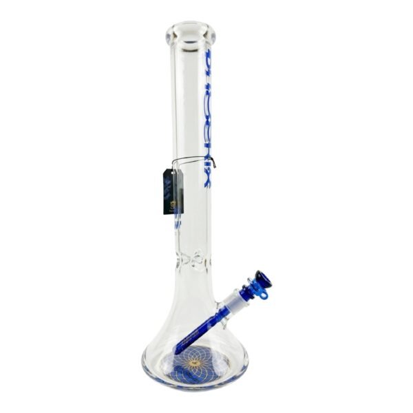 Phoenix 18 Inch Flat Botton Ice Catcher Beaker Bong
