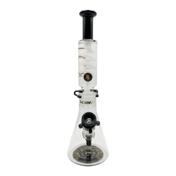 Phoenix 13 Inch Detachable Freezable Coil Beaker Glass Bong