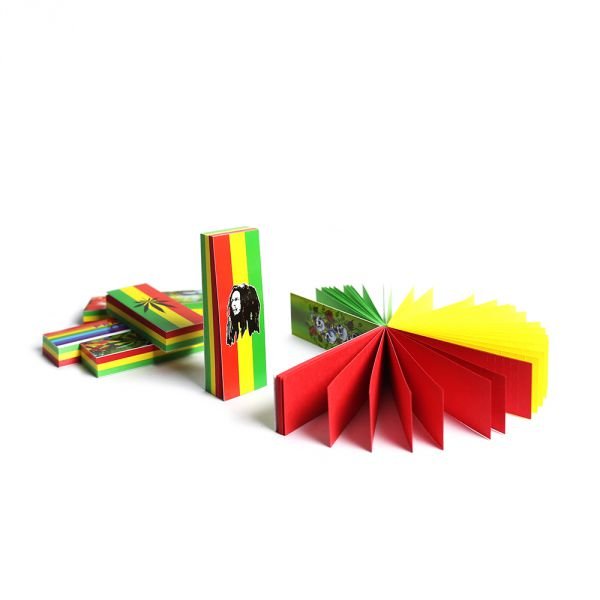 Rasta Filter Tips Mixed Design