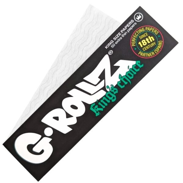 g_rollz_kings_choice_extra_thin_rolling_papers_king_size G Rollz Kings Choice Slim Rolling Paper