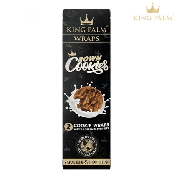 King Palm Hemp Wraps W/ Flavor Tips - Crown Cookies