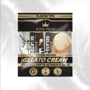 tipgelato King Palm Squeeze And Pop Flavor Infused Filters Pack Of 2 - Gelato Cream